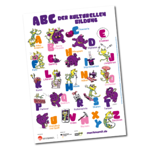 Bild zum Produkt „Poster: ABC der Kulturellen Bildung“